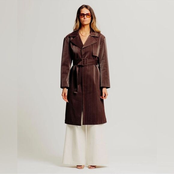 TORN BY RONNY KOBO REGINA COAT Missing belt - Picture 5 of 15